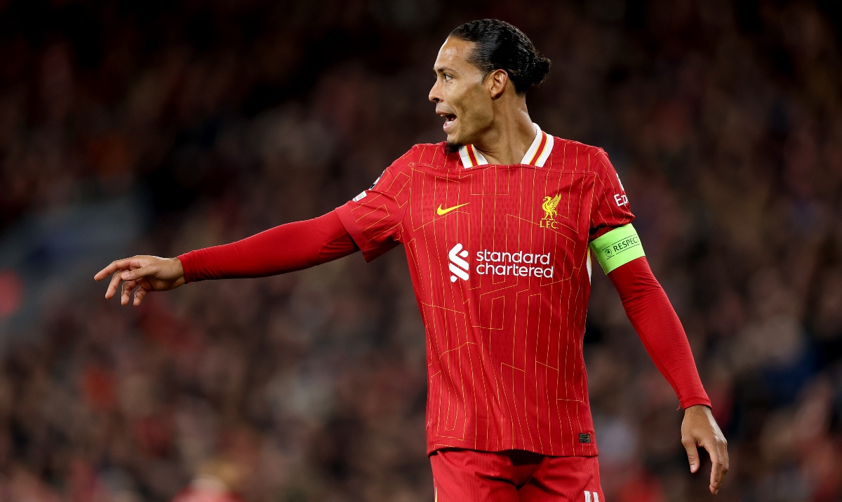 Virgil plays in Liverpool 2024/25