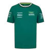 Fernando Alonso #14 Aston Martin Aramco F1 T-Shirt 2024 - ijersey