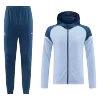 Manchester City Hoodie Tracksuit - Blue - ijersey
