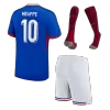Youth MBAPPE #10 France Jersey Whole Kit EURO Home - ijersey