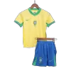 Youth Brazil Jersey Whole Kit Copa America Home - ijersey