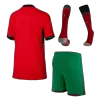 Youth Portugal Jersey Whole Kit EURO Home - ijersey