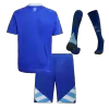 Youth Argentina Jersey Whole Kit Away - ijersey