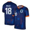 MALEN #18 Netherlands Jersey EURO Away - ijersey