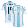 DI MARIA #11 Argentina Jersey Authentic Home - ijersey