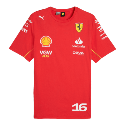 Charles Leclerc #16 Ferrari F1 Jersey - ijersey