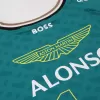 Fernando Alonso #14 Aston Martin Aramco F1 T-Shirt 2024 - ijersey