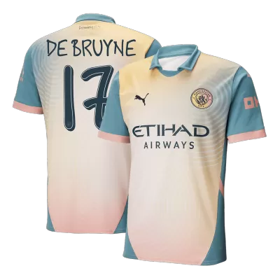 DE BRUYNE #17 Manchester City Jersey 2024/25 Fourth Away - Definitely City - ijersey
