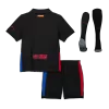 Youth Barcelona Jersey Whole Kit Away - Spotify Logo Without Text - ijersey