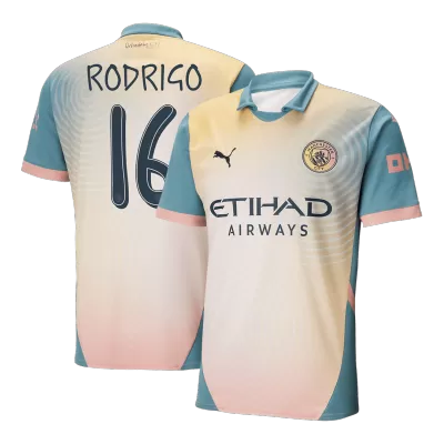RODRIGO #16 Manchester City Jersey 2024/25 Fourth Away- Definitely City (UCL) - ijersey
