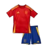 Youth Spain Jersey Whole Kit EURO 2024 Home - ijersey
