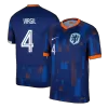 VIRGIL #4 Netherlands Jersey EURO Away - ijersey