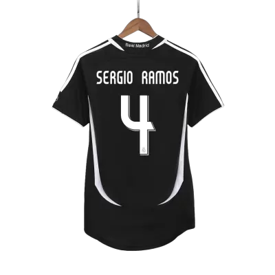 SERGIO RAMOS #4 Real Madrid Jersey 2006/07 Away Retro - ijersey