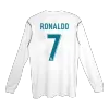 RONALDO #7 Real Madrid Jersey 2017/18 Home Retro - Long Sleeve - ijersey