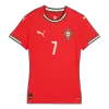 Women's RONALDO #7 Portugal Jersey 2025 Home - ijersey