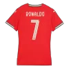 Women's RONALDO #7 Portugal Jersey 2025 Home - ijersey