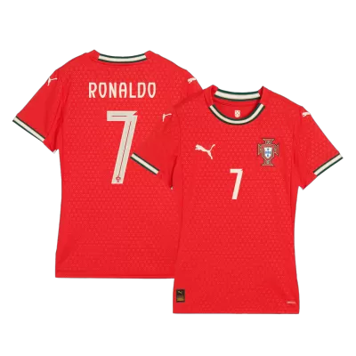 Women's RONALDO #7 Portugal Jersey 2025 Home - ijersey