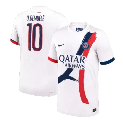 O.DEMBÉLÉ #10 PSG Jersey 2024/25 Authentic Away - UCL - ijersey