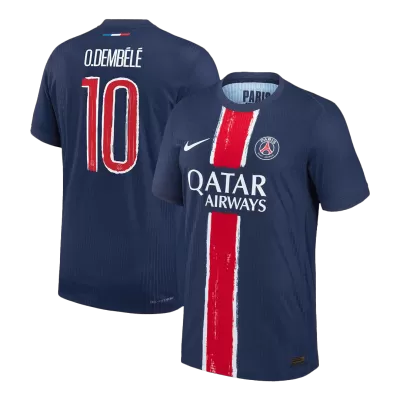 O.DEMBÉLÉ #10 PSG Jersey 2024/25 Authentic Home - UCL - ijersey