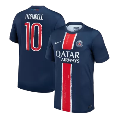 O.DEMBÉLÉ #10 PSG Jersey 2024/25 Home - UCL - ijersey