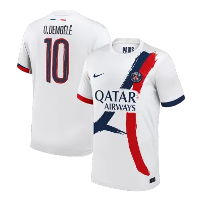 O.DEMBÉLÉ #10 PSG Jersey 2024/25 Away - UCL - ijersey