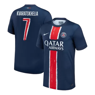 KVARATSKHELIA #7 PSG Jersey 2024/25 Home - UCL - ijersey