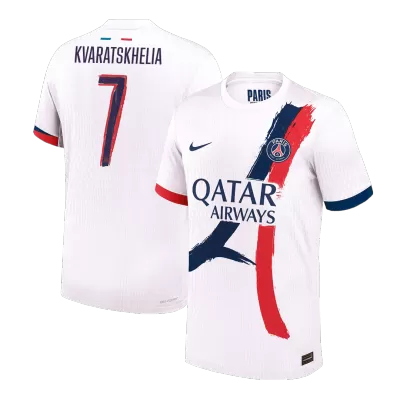 KVARATSKHELIA #7 PSG Jersey 2024/25 Authentic Away - UCL - ijersey