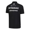 Mercedes AMG Petronas F1 Racing Team Polo 2025 Black - ijersey