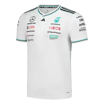 Mercedes AMG Petronas F1 Jersey 2025 White - ijersey