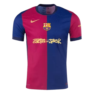 Barcelona Jersey 2024/25 Authentic Home X Travis Scott - ijersey