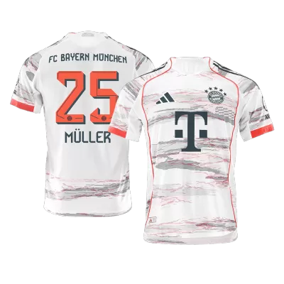 MÜLLER #25 Bayern Munich Jersey 2025/26 Authentic Away - ijersey