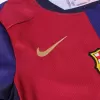 Youth Barcelona Jersey Whole Kit Home-Spotify Logo Without Text - ijersey
