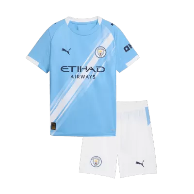 Youth Manchester City Jersey Kit 2025/26 Home - ijersey