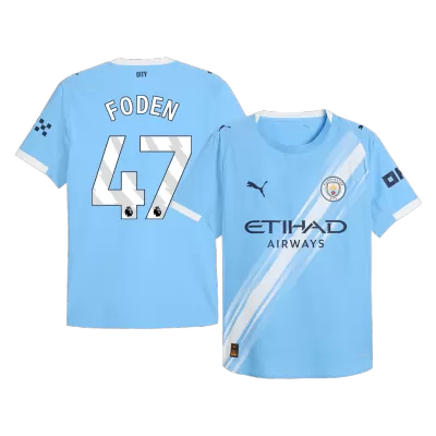 FODEN #47 Manchester City Jersey 2025/26 Authentic Home - ijersey