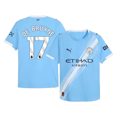 DE BRUYNE #17 Manchester City Jersey 2025/26 Authentic Home - ijersey