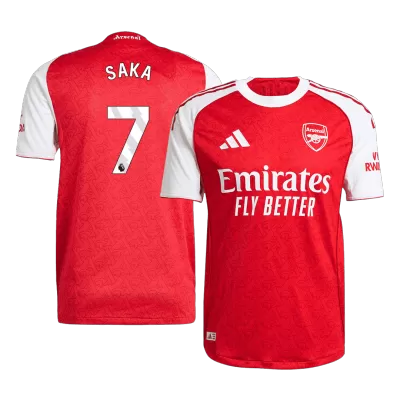 SAKA #7 Arsenal Jersey 2025/26 Authentic Home - ijersey