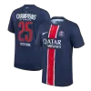 CHAMPIONS #25 PSG Jersey 2024/25 Authentic Home - CHAMPIONS OF EUROPE - ijersey