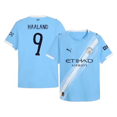 HAALAND #9 Manchester City Jersey 2025/26 Player Version Home World Cup - ijersey