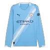 Manchester City Home Jersey 2025/26 - Long Sleeve - ijersey