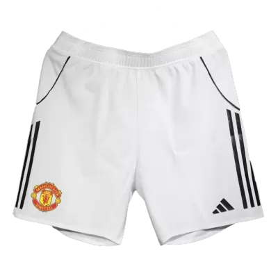 Manchester United Soccer Shorts 2025/26 Authentic Home - ijersey