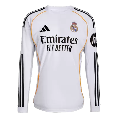 Real Madrid Home Jersey 2025/26 - Long Sleeve - ijersey