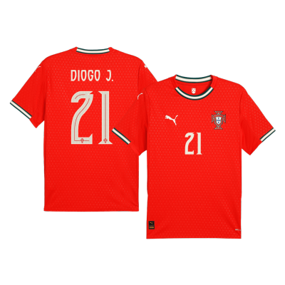 DIOGO J. #21 Portugal Jersey 2025 Home - ijersey