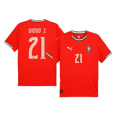 DIOGO J. #21 Portugal Jersey 2025 Home - ijersey