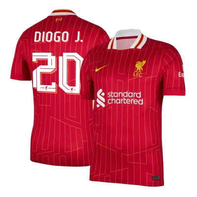 DIOGO J. #20 Liverpool Jersey 2024/25 Home - UCL - ijersey