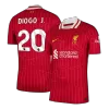 DIOGO J. #20 Liverpool Jersey 2024/25 Authentic Home - ijersey