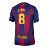 PEDRI #8 Barcelona Jersey 2025/26 Authentic Home - UCL - ijersey