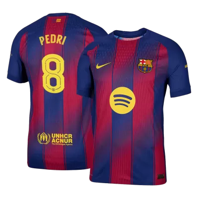 PEDRI #8 Barcelona Jersey 2025/26 Authentic Home - UCL - ijersey