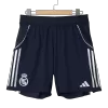 Real Madrid Soccer Shorts 2025/26 Authentic Away - ijersey