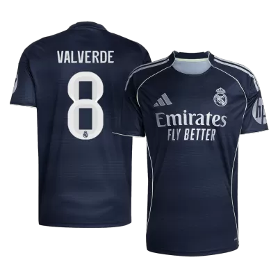 VALVERDE #8 Real Madrid Jersey 2025/26 Away - ijersey