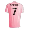 DE PAUL #7 Inter Miami CF Jersey 2025 Home - ijersey